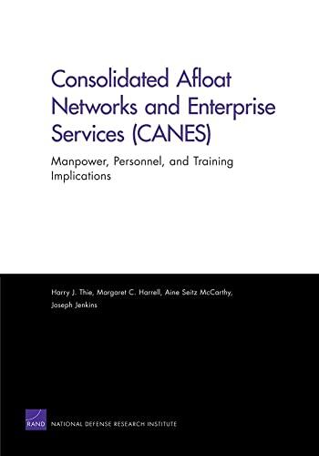 Consolidated Afloat Networks and Enterprise Services (CANES): Manpower, Personnel, and Training Implications
