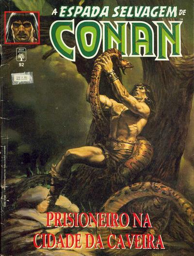 A Espada Selvagem de Conan nº 92 - Prisioneiro na Cidade da Caveira