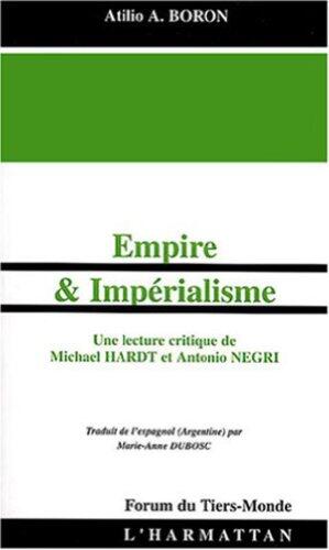 Empire et Impérialisme: Une Lecture Critique de Michael Hardt et Antonio Negri