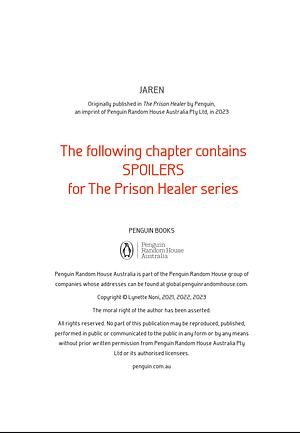 The Prison Healer: Exclusive Bonus Scene from Jaren's Perspective