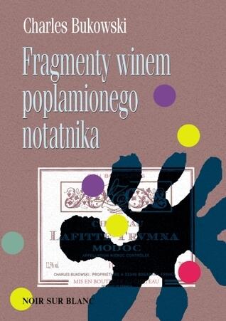 Fragmenty winem poplamionego notatnika