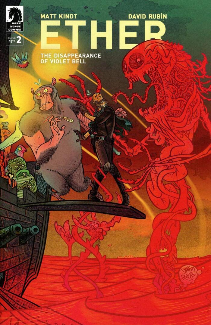 ETHER DISAPPEARANCE OF VIOLET BELL #2 (OF 5) COVER A RUBIN comic book