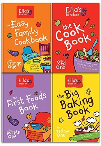 Ella's Kitchen Cookbook Collection 4 Books Set