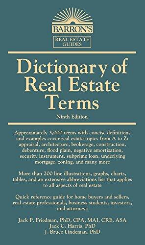 Dictionary of Real Estate Terms