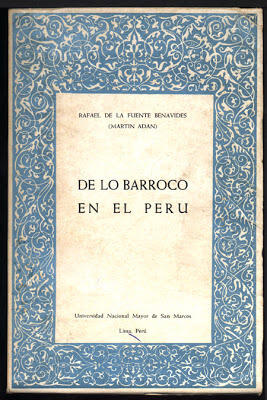De lo barroco en el Perú