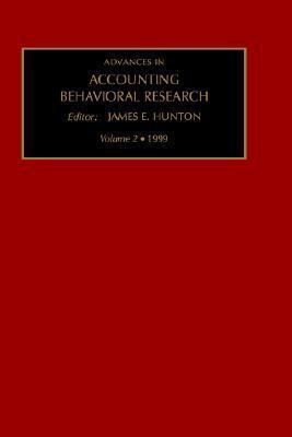 Advances in Accounting Behavioral Research, Volume 2
