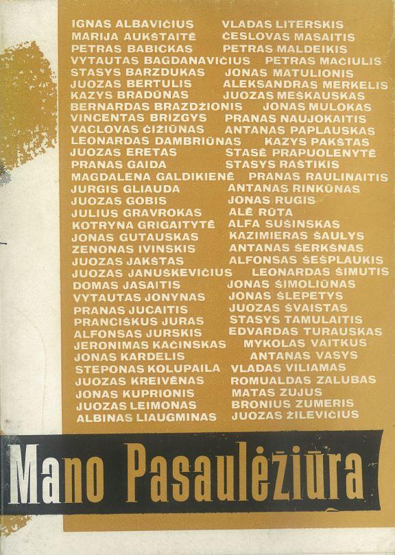 Mano pasaulėžiūra