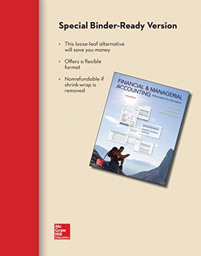Financial and Managerial Accounting