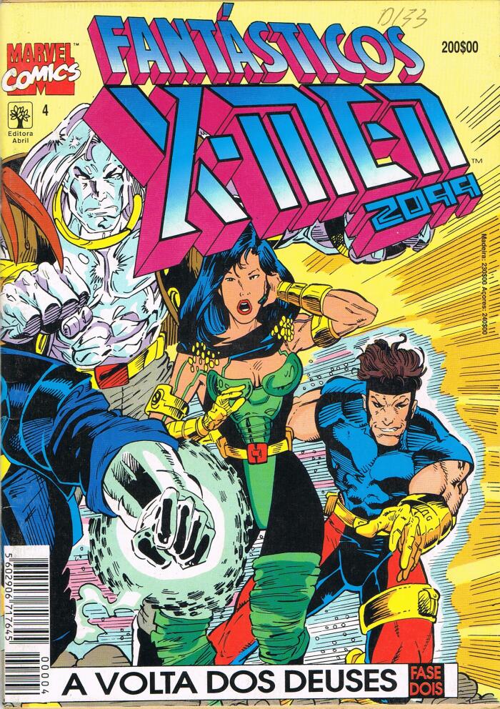 Fantásticos X-Men 2099 nº4 - A Volta dos Deuses