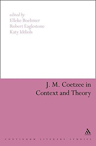 J. M. Coetzee in Context and Theory
