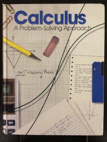 Calculus: A Problem Solving Approach