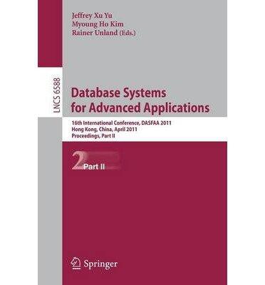 Database Systems for Advanced Applications: Part II: Proceedings