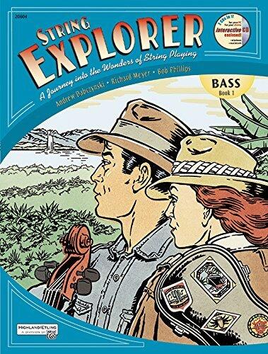 String Explorer, Bk 1: Bass, Book & Interactive CD