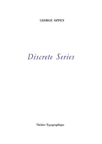 Discrete Series: copie de l'édition de 1993