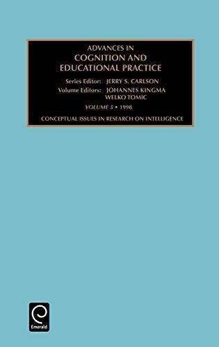 Conceptual Issues in Research on Intelligence