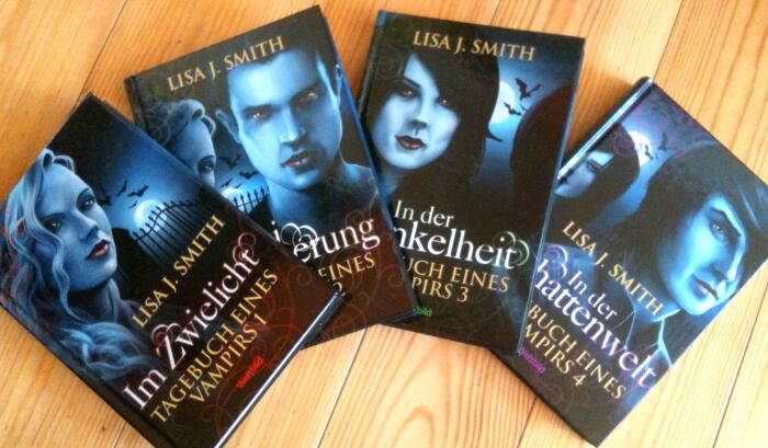 Tagebuch eines Vampirs 4 Bände Buchpaket