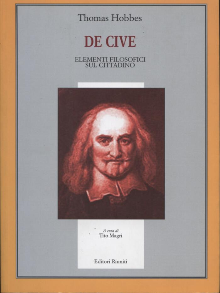 De Cive. Elementi filosofici sul cittadino
