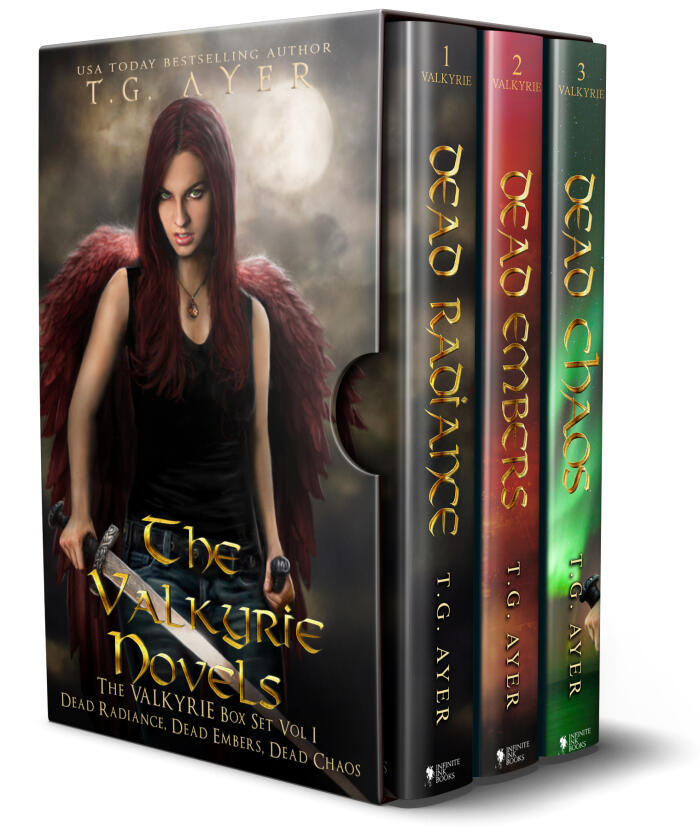 The Valkyrie Novels Box Set Books 1, 2 & 3: Dead Radiance, Dead Embers & Dead Chaos: The Asgard Warrior Academy