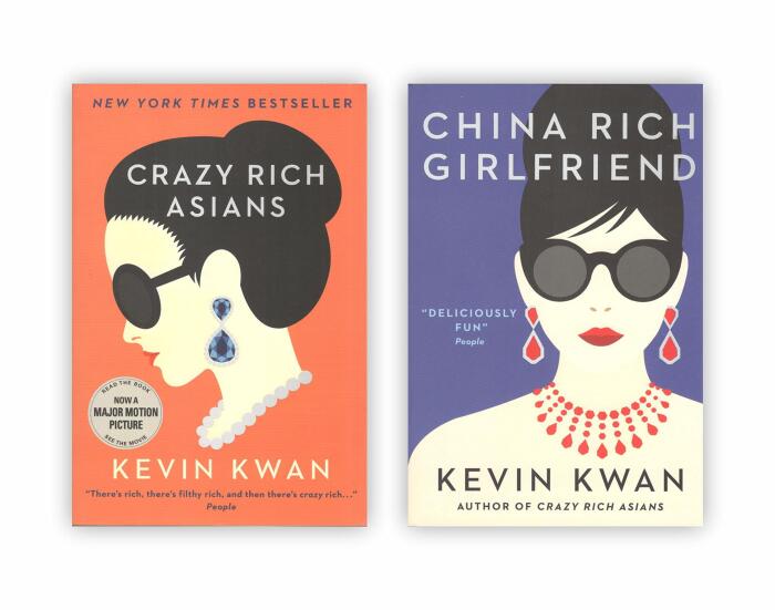 Kevin Kwan 2 Books Collection Set [Crazy Rich Asians & China Rich Girlfriend] [Paperback]