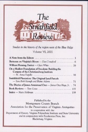 The Smithfield Review Volume VI