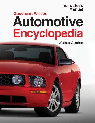 Automotive Encyclopedia: Instructor's Manual