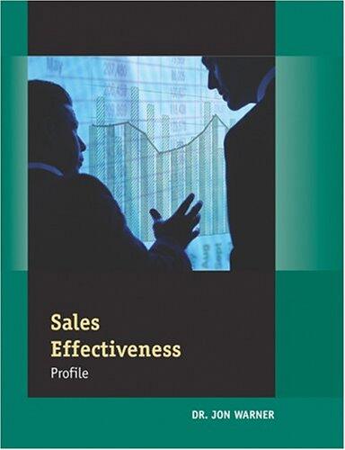 Sales Effectiveness Profile