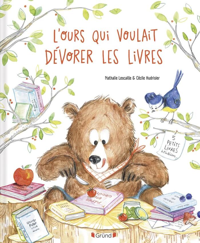 L'ours qui voulait dévorer les livres