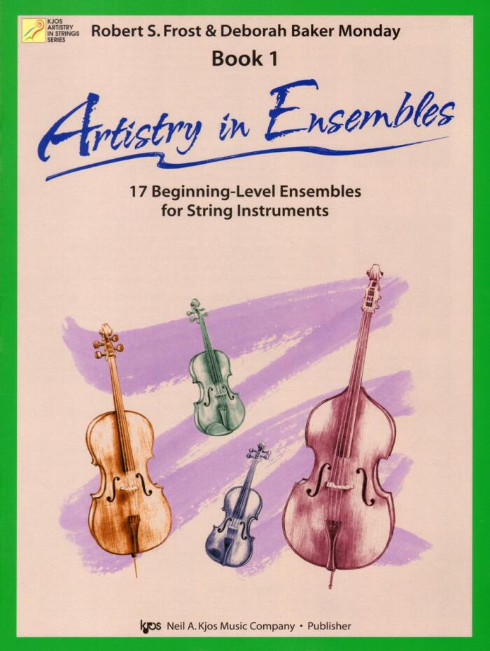 106SB - Artistry in Ensembles Bk. 1 - Double Bass