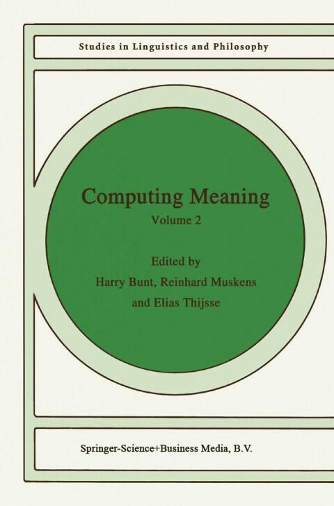 Computing Meaning (Volume 2)