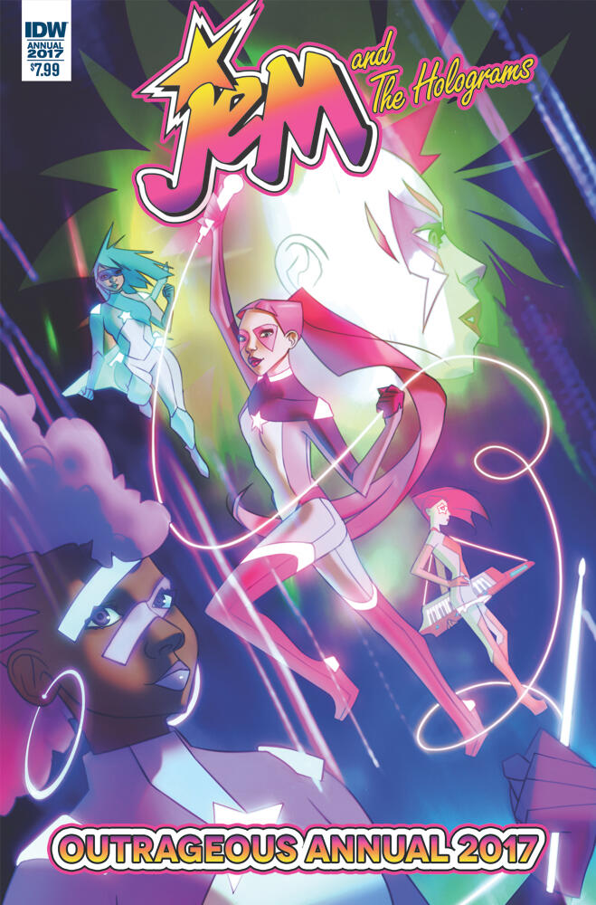 Jem and the Holograms Outrageous Annual 2017