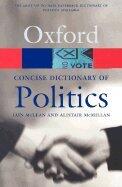 Concise Oxford Dictionary of Politics (2nd Edition)