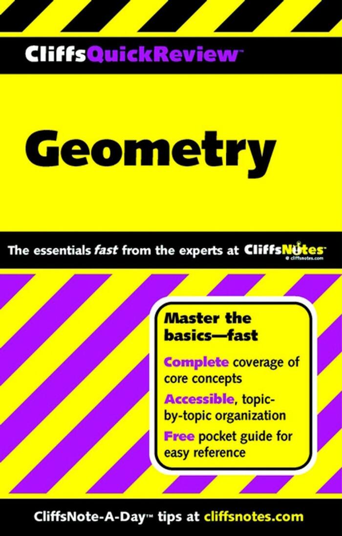 Geometry (Cliffs Quick Review) by Edward Kohn (15-May-2001) Paperback