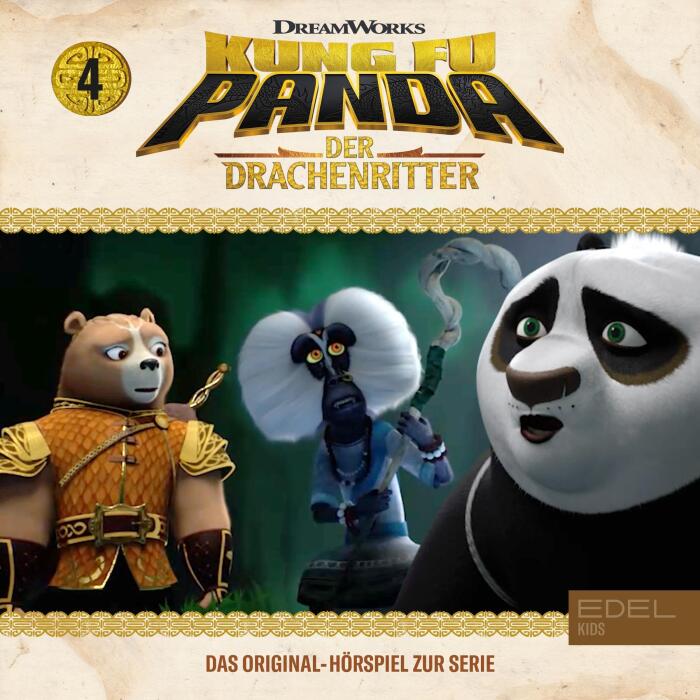 Die letzte Hüterin / Ein Band der Finsternis. Das Original-Hörspiel zur Serie: Kung Fu Panda - Der Drachenritter 4