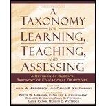 Taxonomy for Learning, Teaching & Assessing