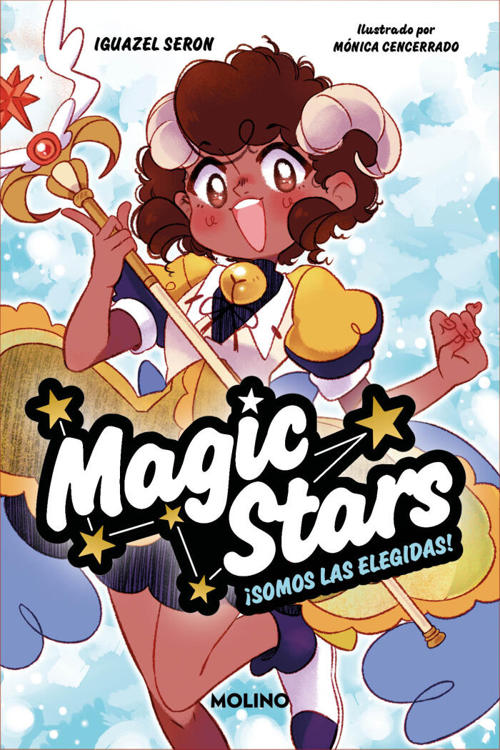 Magic Stars 1 - ¡Somos las Elegidas!: Un Formato Mitad Novela, Mitad Cómic, Ideal para Niñas a partir de 9 Años