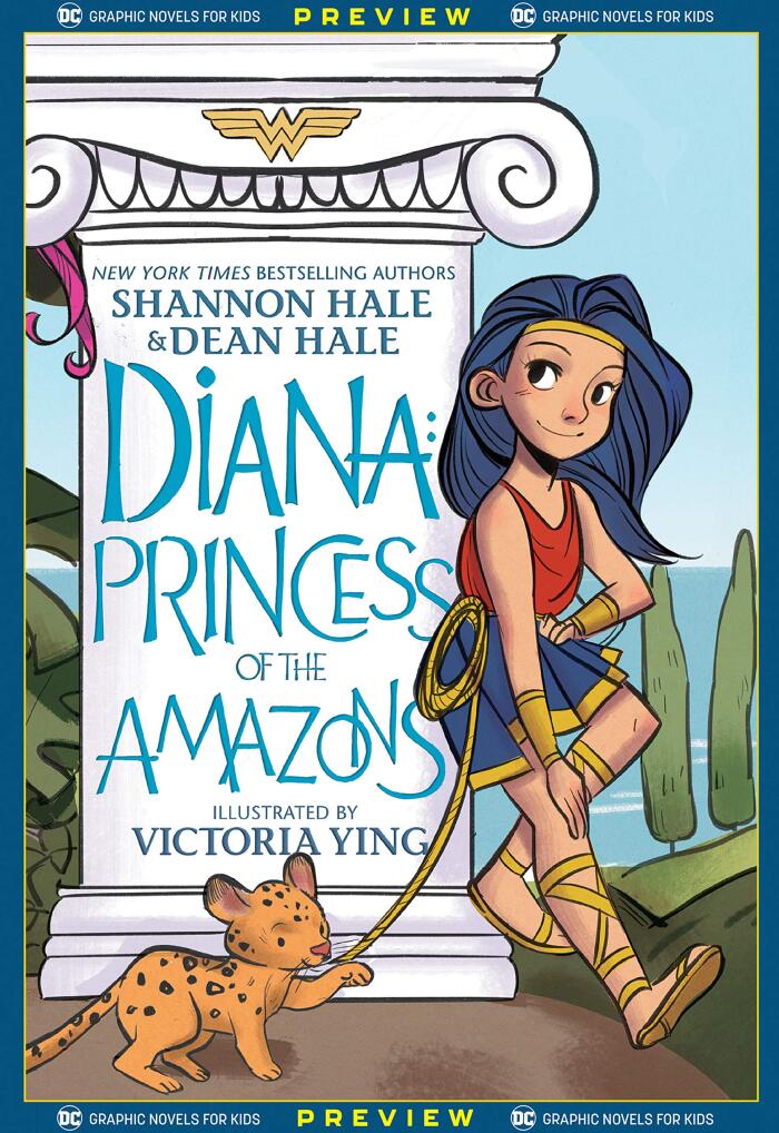 DC Graphic Novels for Kids Sneak Peeks: Diana: Princess of the Amazons (2020) #1