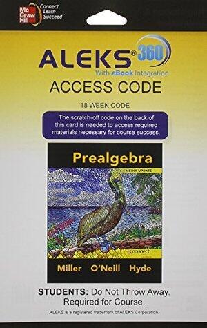 ALEKS 360 Access Card 18 Weeks for Prealgebra