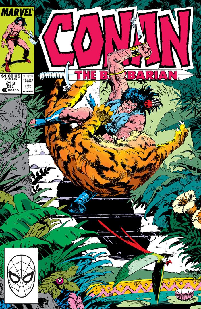 Conan The Barbarian (1970-1993) #213