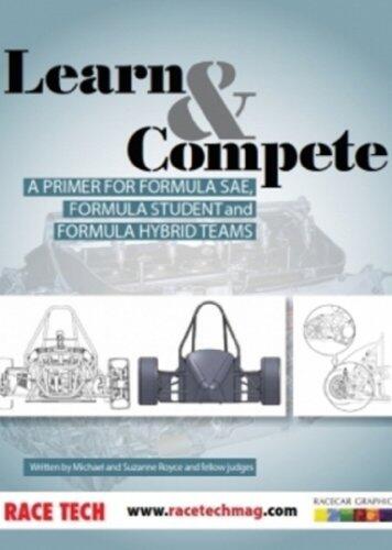 Learn & Compete: A Primer For Formula SAE, Formula Student And Formula Hybrid Teams