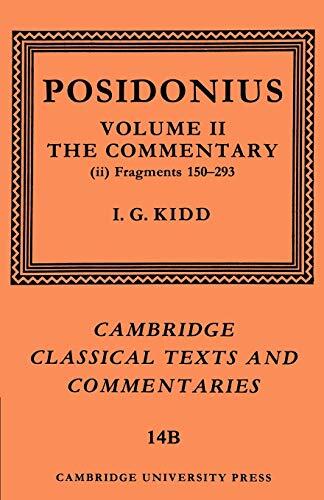 Posidonius: Fragments (Vol. II)