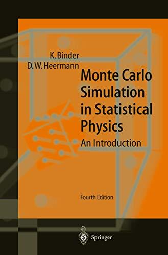 Monte Carlo Simulation in Statistical Physics