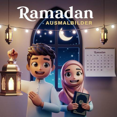 Ramadan Ausmalbuch für Kinder ab 4 Jahren
