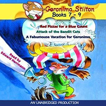 Red Pizza for a Blue Count, Attack of the Bandit Cats, and A Fabumouse Vacation for Geronimo