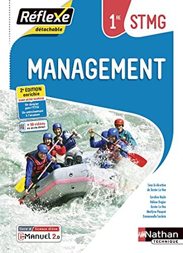Management 1re STMG (Pochette Réflexe) - Livre + Licence élève - 2021