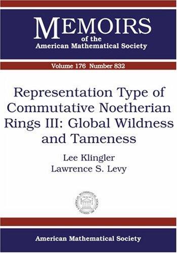 Representation Type of Commutative Noetherian Rings (III): Global Wildness and Tameness