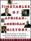 Timetables of African-American History: A Chronicle of the Most Important People and Events in African-American History
