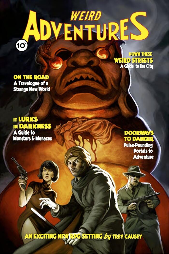 Weird Adventures: An Exciting New RPG Setting