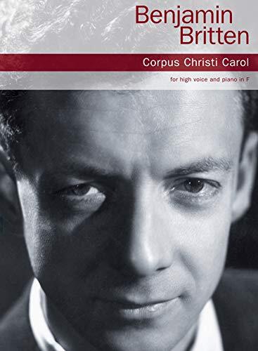 Corpus Christi Carol in F for High Voice and Piano