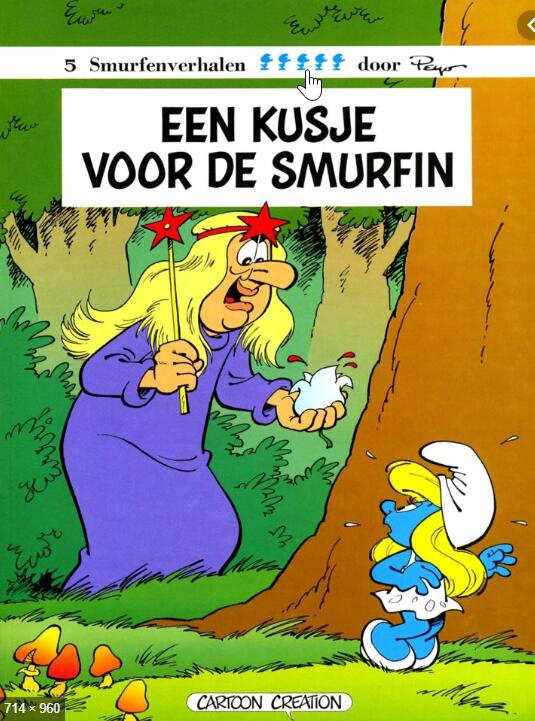 Een Kusje voor de Smurfin