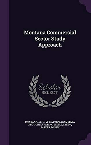 Montana Commercial Sector Study Approach